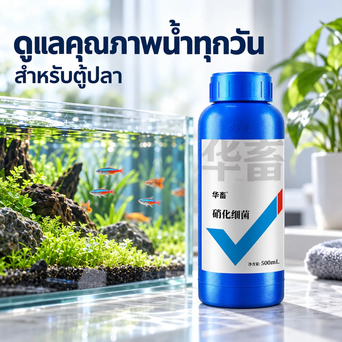 Pethealer Nitrifying Bacteria Aquarium Water Conditioner – 500ml