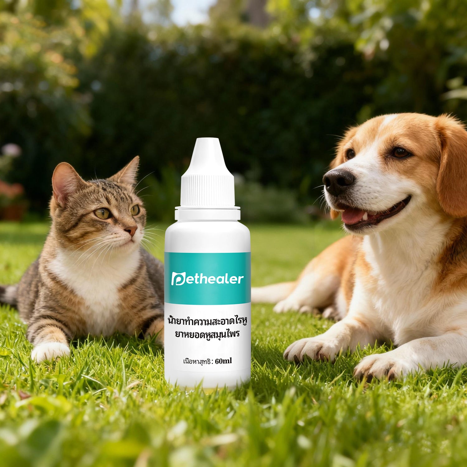 ยาหยอดหูสำหรับสัตว์เลี้ยง 1 ขวด เพื่อการดูแลสัตว์เลี้ยงของคุณทุกวัน