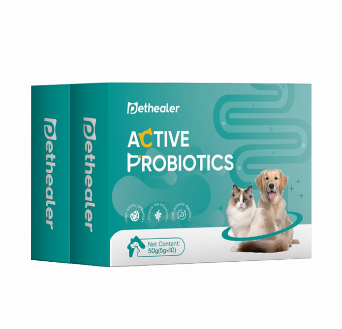 โปรไบโอติกเฉพาะสำหรับสัตว์เลี้ยง ที่มีแบคทีเรียที่มีชีวิตมากถึง 100,000 ล้านตัว