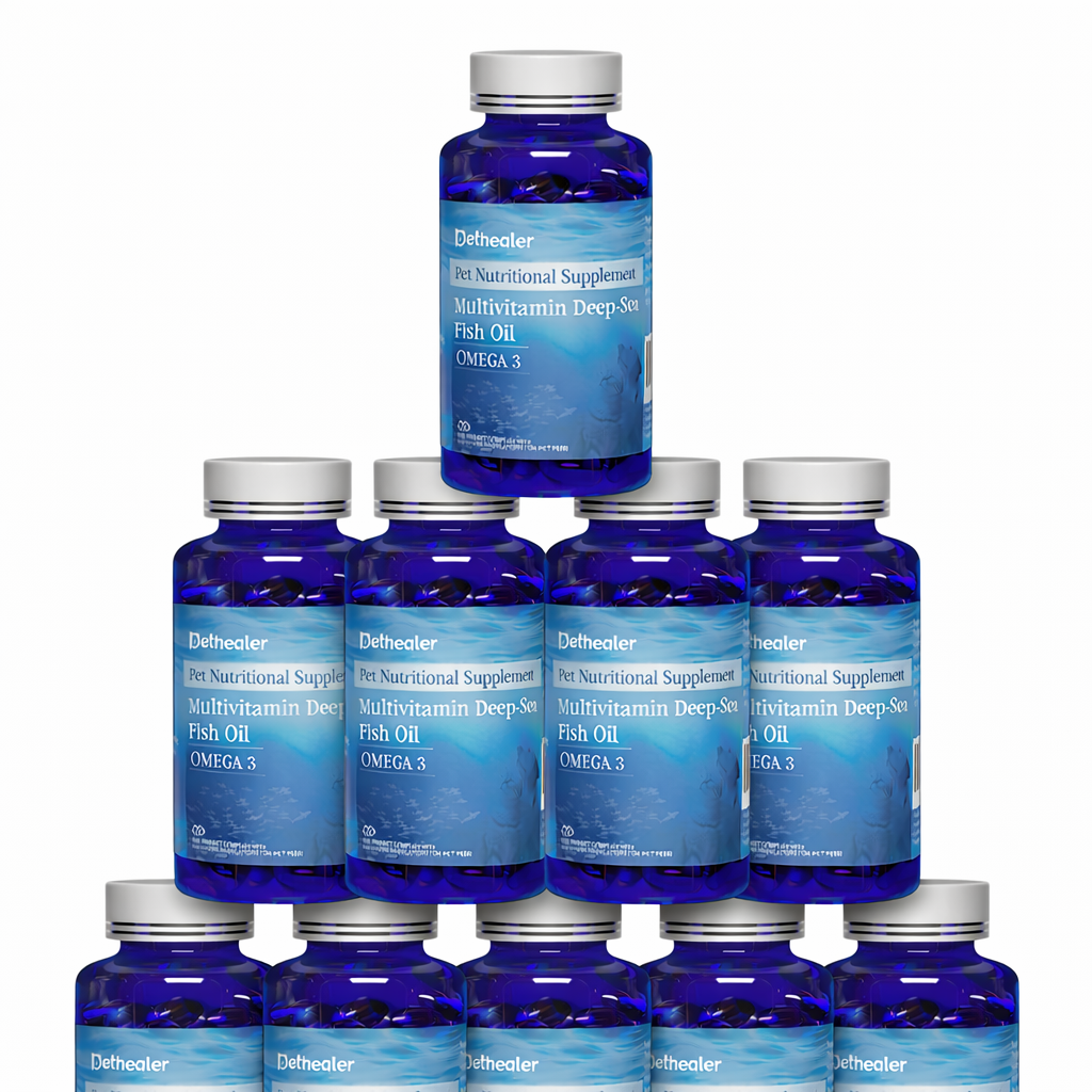 น้ำมันปลาโอเมก้า 3 จากทะเลลึก สำหรับสัตว์เลี้ยง