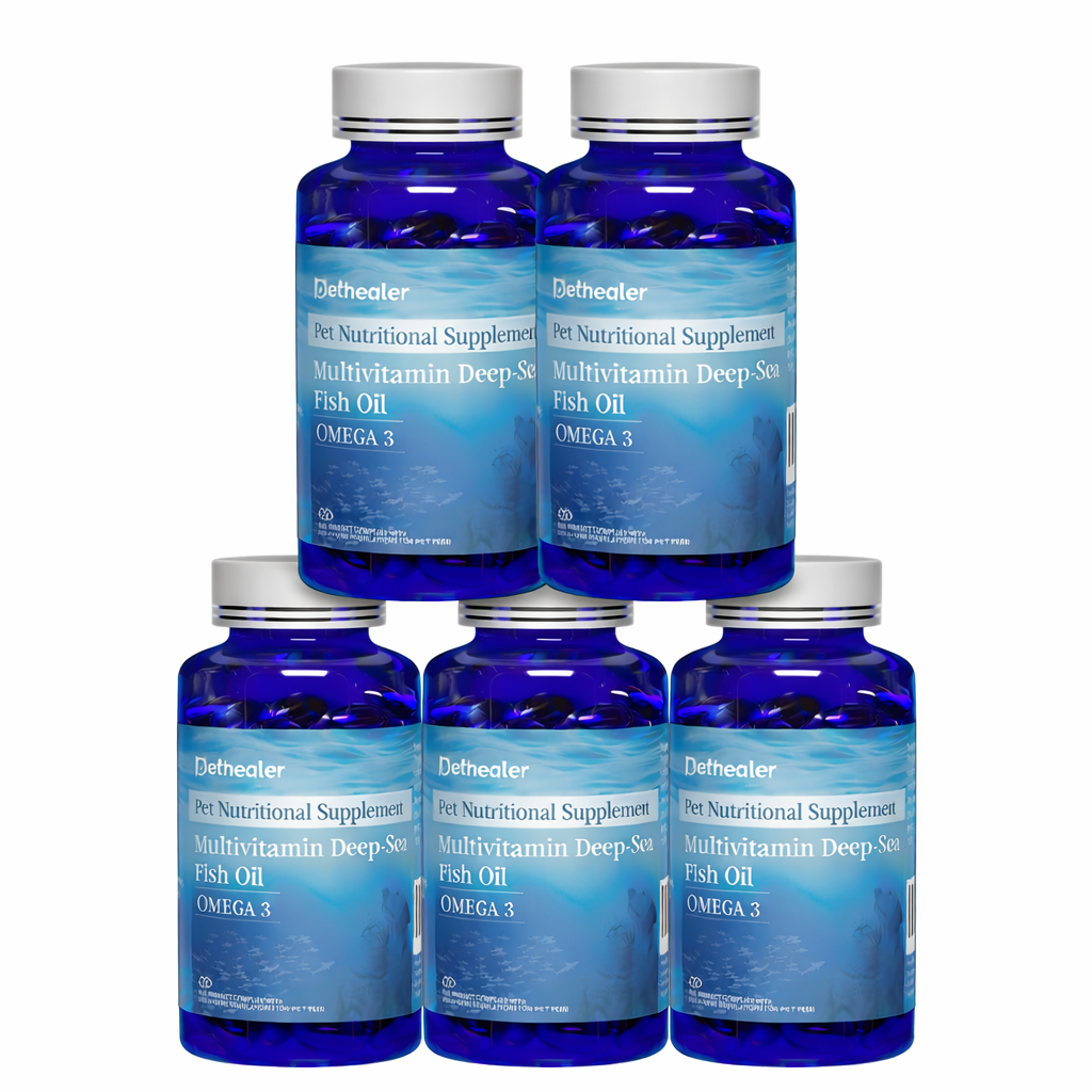 น้ำมันปลาโอเมก้า 3 จากทะเลลึก สำหรับสัตว์เลี้ยง
