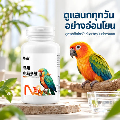 Pethealer Multivitamin & Electrolyte Supplement for Birds – 100g