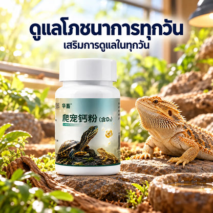 Pethealer Calcium Powder with Vitamin D3 for Reptiles – 100g