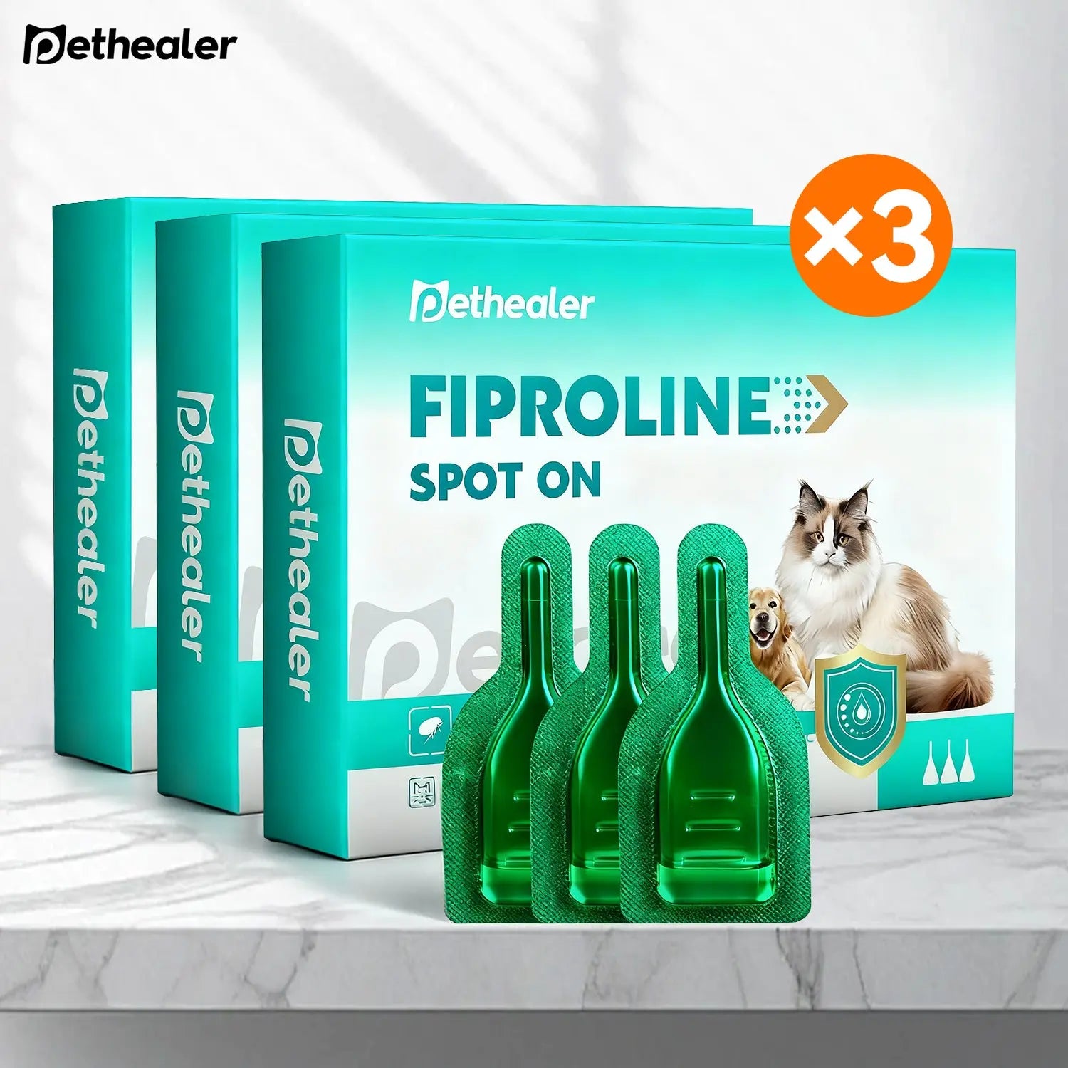 Fipronil Spot-On สำหรับสุนัขและแมว – สำหรับการดูแลสัตว์เลี้ยง