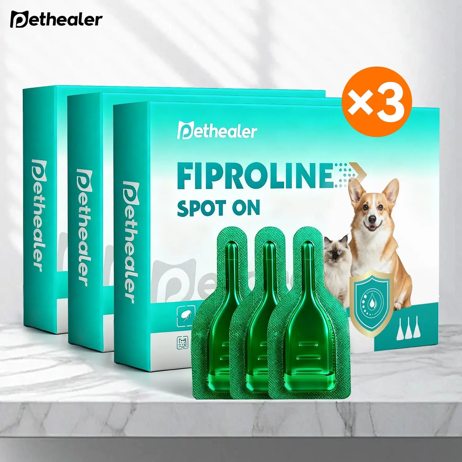 การดูแลสัตว์เลี้ยง Fipronil Spot-On