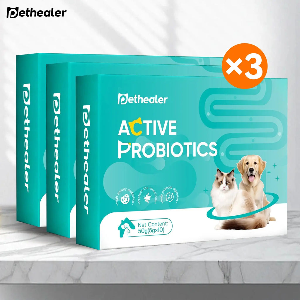 โปรไบโอติกสำหรับสัตว์เลี้ยง (เหมาะสำหรับแมวและสุนัข) สำหรับการดูแลประจำวัน