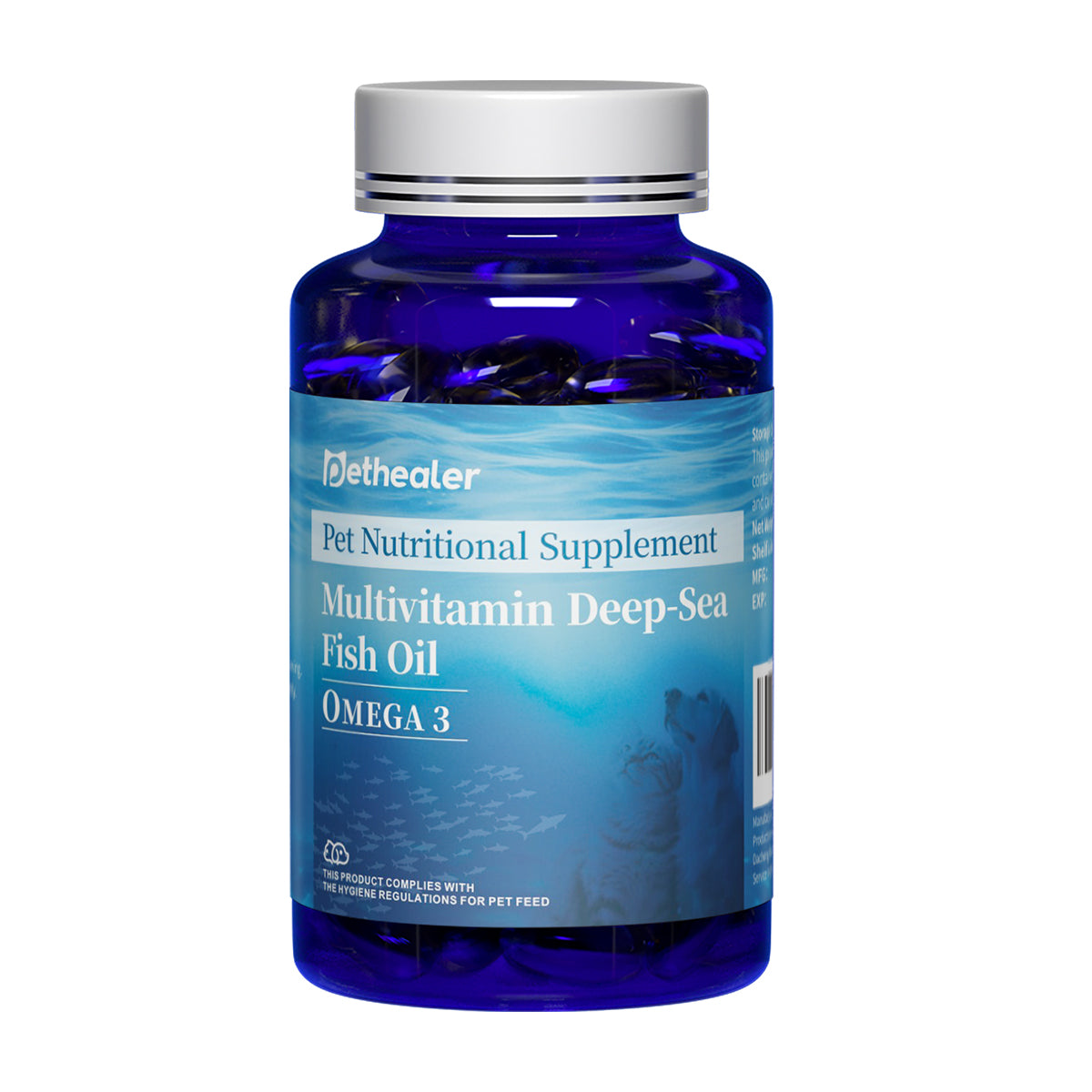 น้ำมันปลาโอเมก้า 3 จากทะเลลึก สำหรับสัตว์เลี้ยง