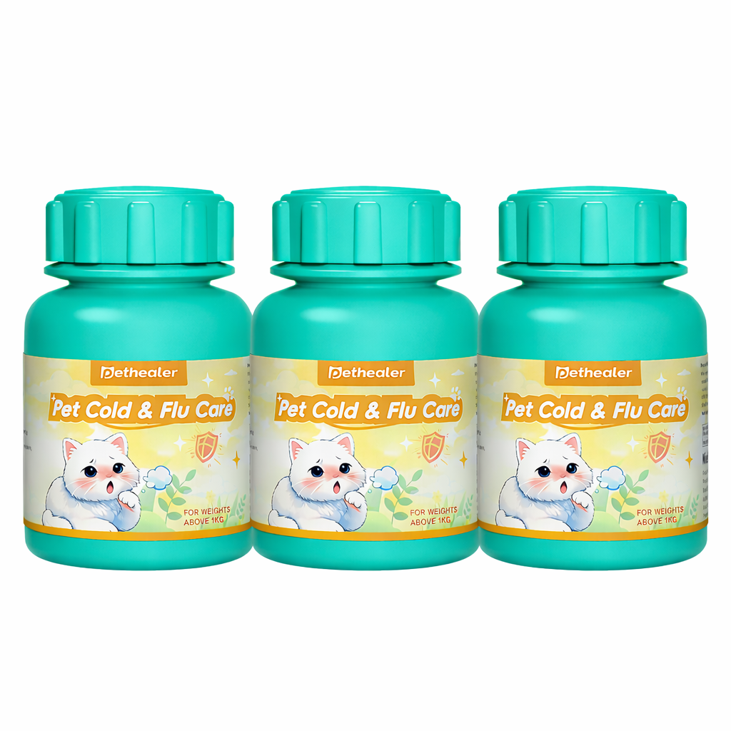 Pethealer ผงอาหารเสริมสำหรับแมว สูตรดูแลสุขภาพช่วงอากาศเปลี่ยน 50g