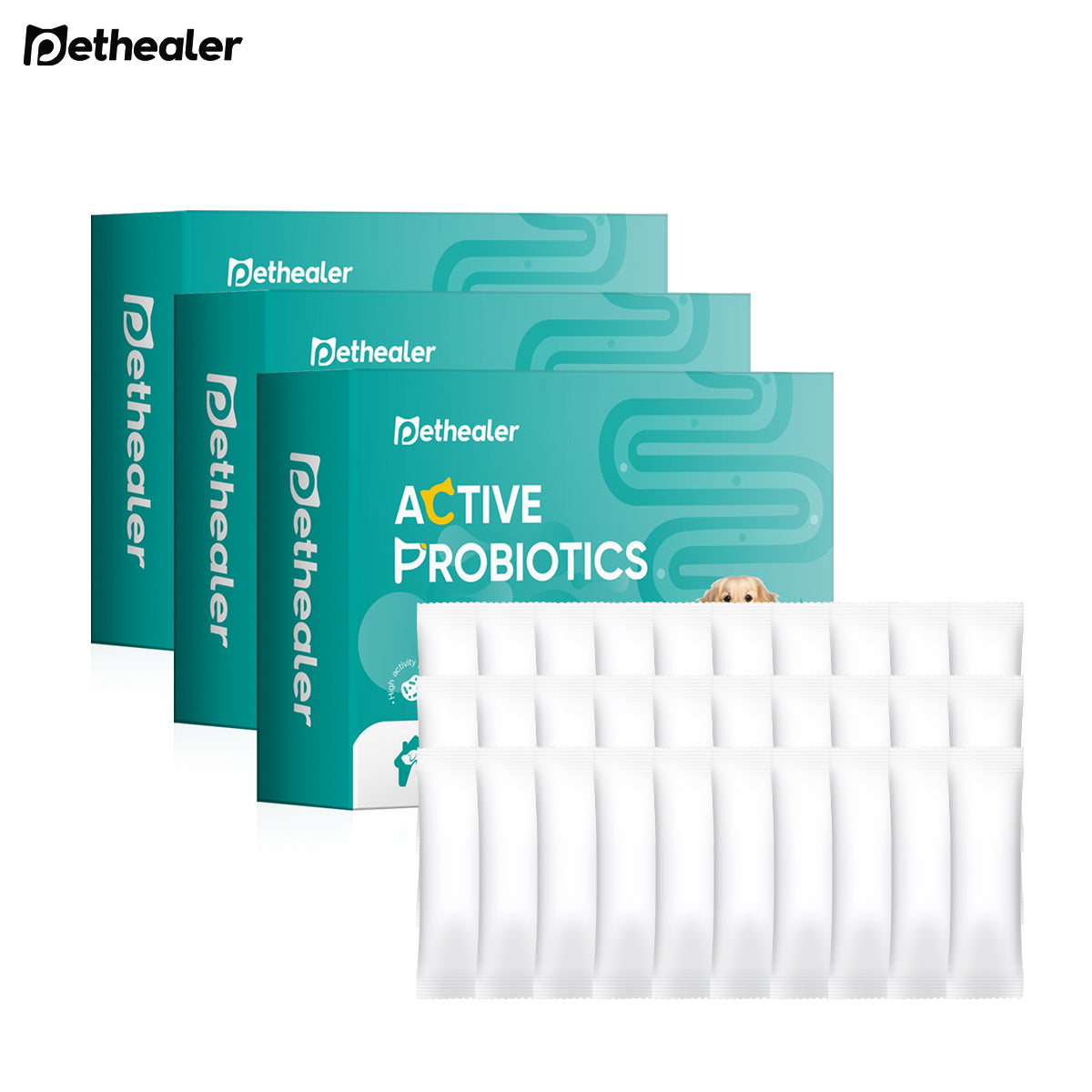 โปรไบโอติกสำหรับสัตว์เลี้ยง (เหมาะสำหรับแมวและสุนัข) สำหรับการดูแลประจำวัน